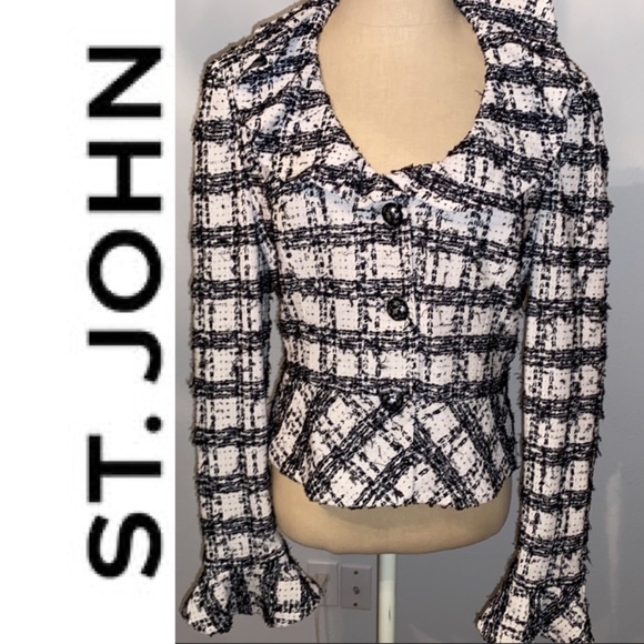 St. John Jackets & Blazers - SOLD❗️St John Couture fashion fit jacket